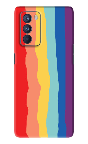 Rainbow Oppo Reno 6 Pro 5G Back Skin Wrap