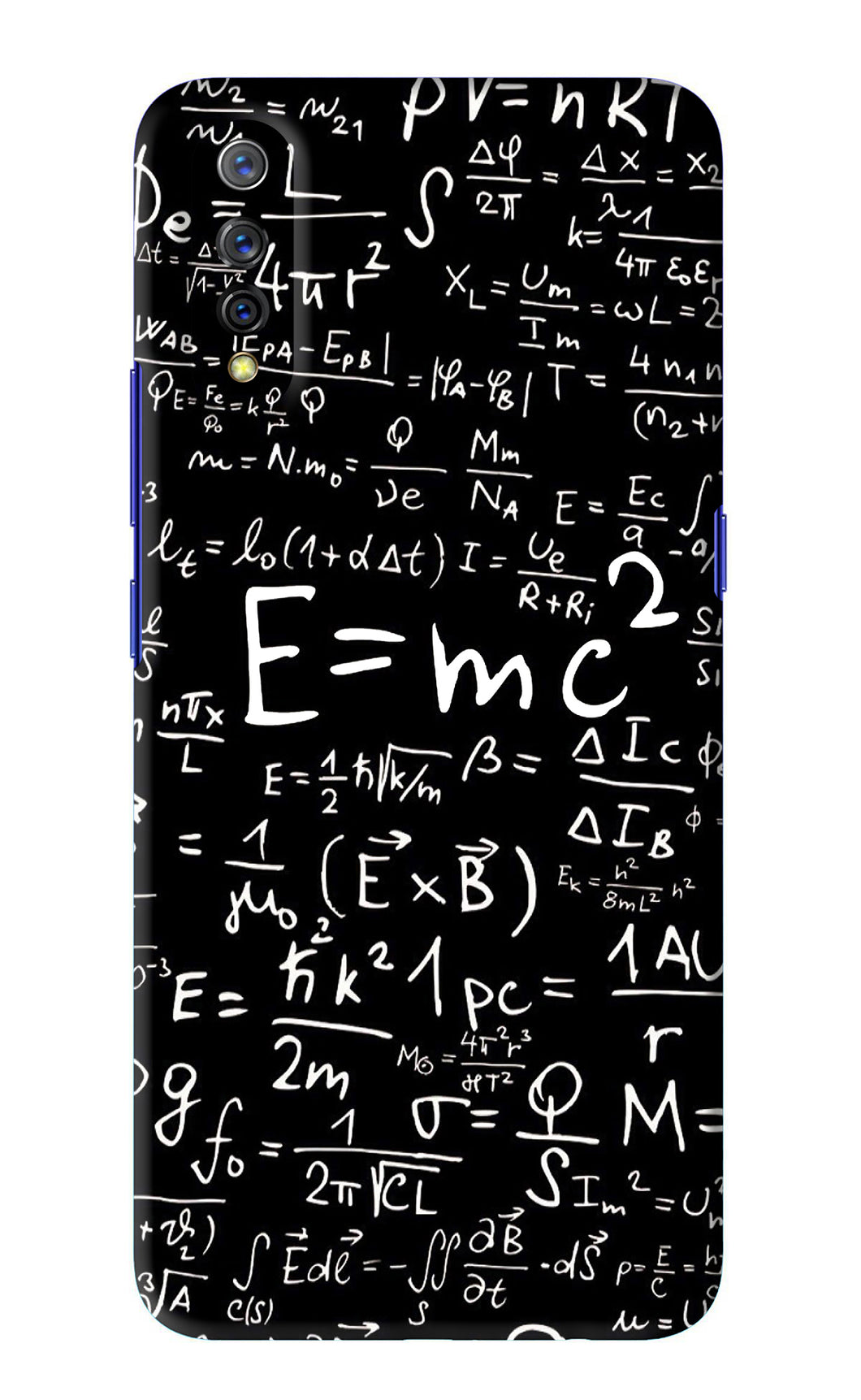 Physics Albert Einstein Formula Vivo S1 Back Skin Wrap