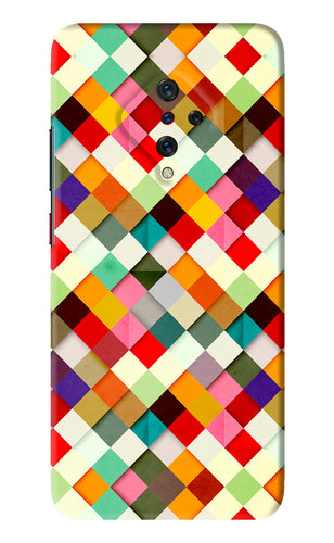 Geometric Abstract Colorful Vivo S1 Pro Back Skin Wrap