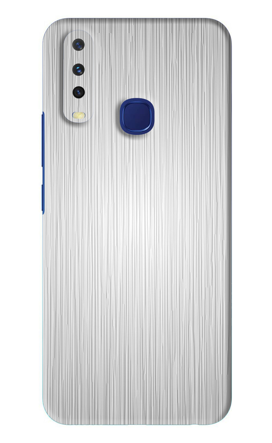 Wooden Grey Texture Vivo U10 Back Skin Wrap