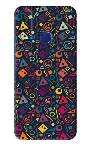 Geometric Abstract Vivo U10 Back Skin Wrap