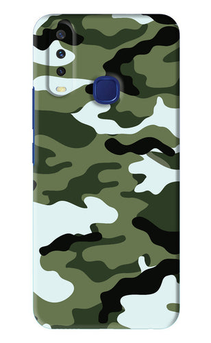 Camouflage 1 Vivo U10 Back Skin Wrap