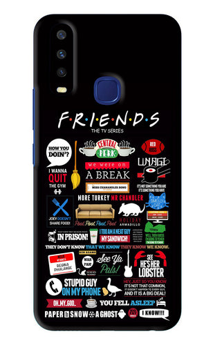 FRIENDS Vivo U10 Back Skin Wrap