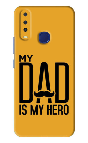 My Dad Is My Hero Vivo U10 Back Skin Wrap