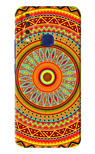 Mandala Pattern Vivo U10 Back Skin Wrap