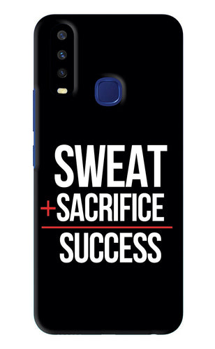 Sweat Sacrifice Success Vivo U10 Back Skin Wrap