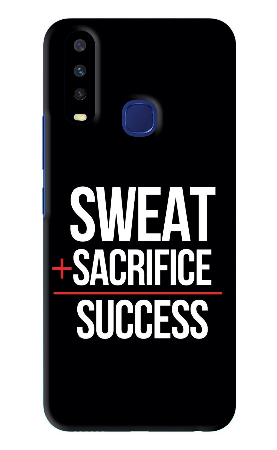 Sweat Sacrifice Success Vivo U10 Back Skin Wrap