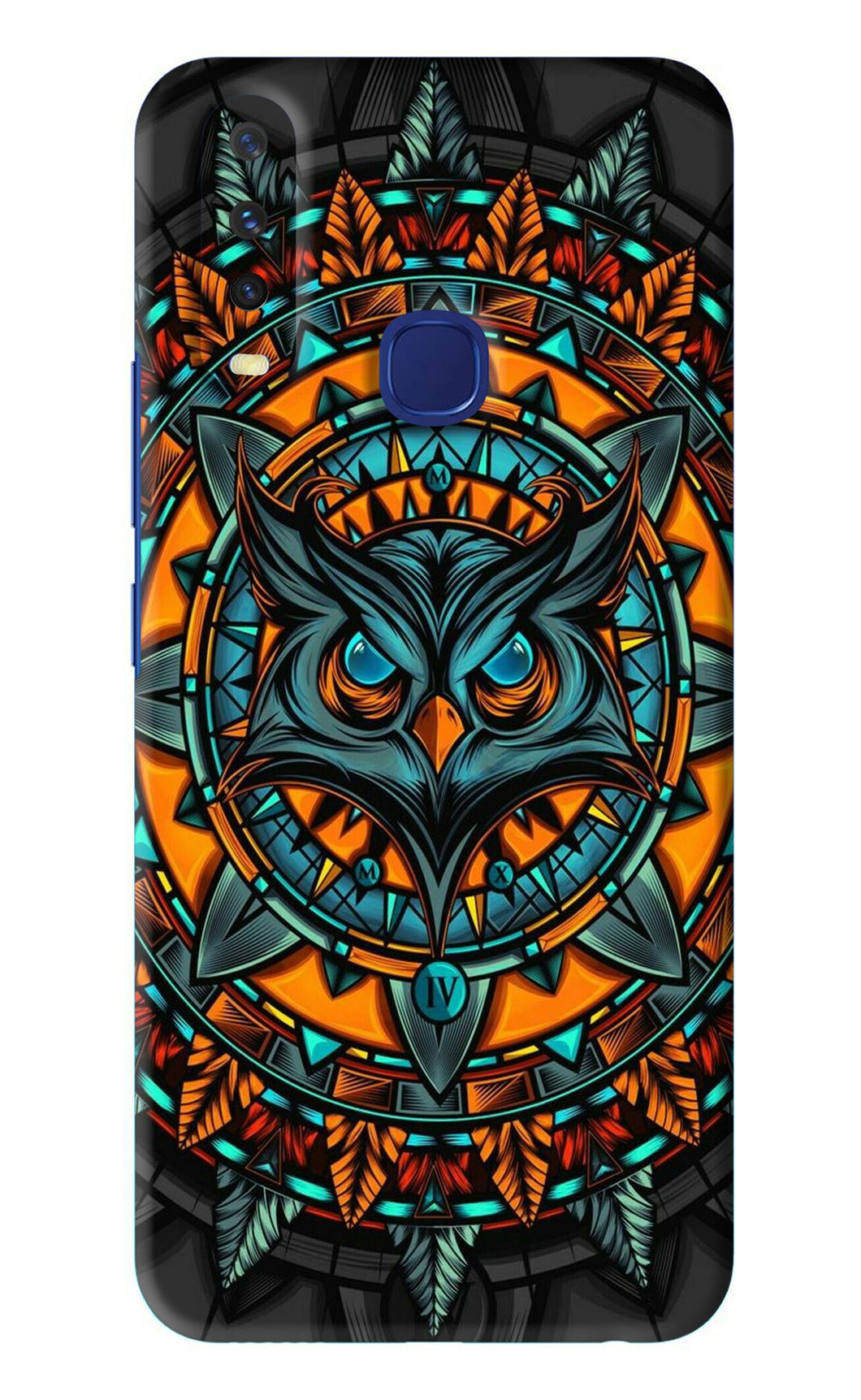 Angry Owl Art Vivo U10 Back Skin Wrap