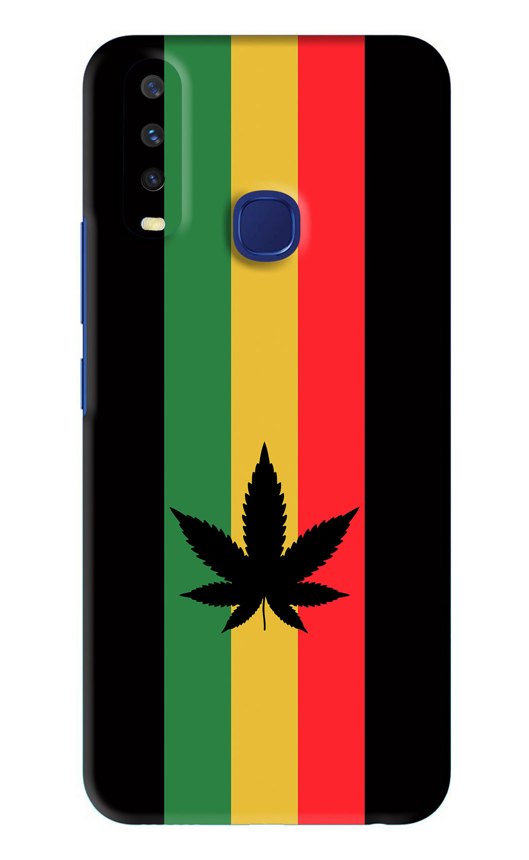 Weed Flag Vivo U10 Back Skin Wrap