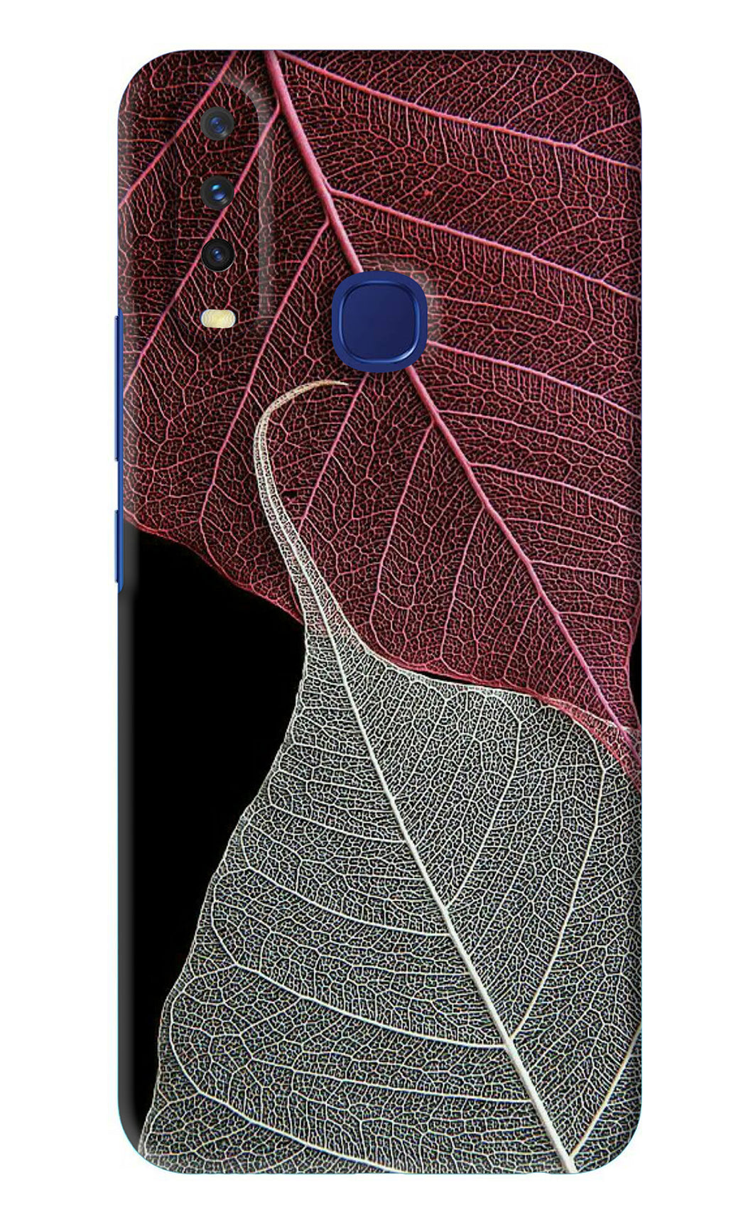 Leaf Pattern Vivo U10 Back Skin Wrap
