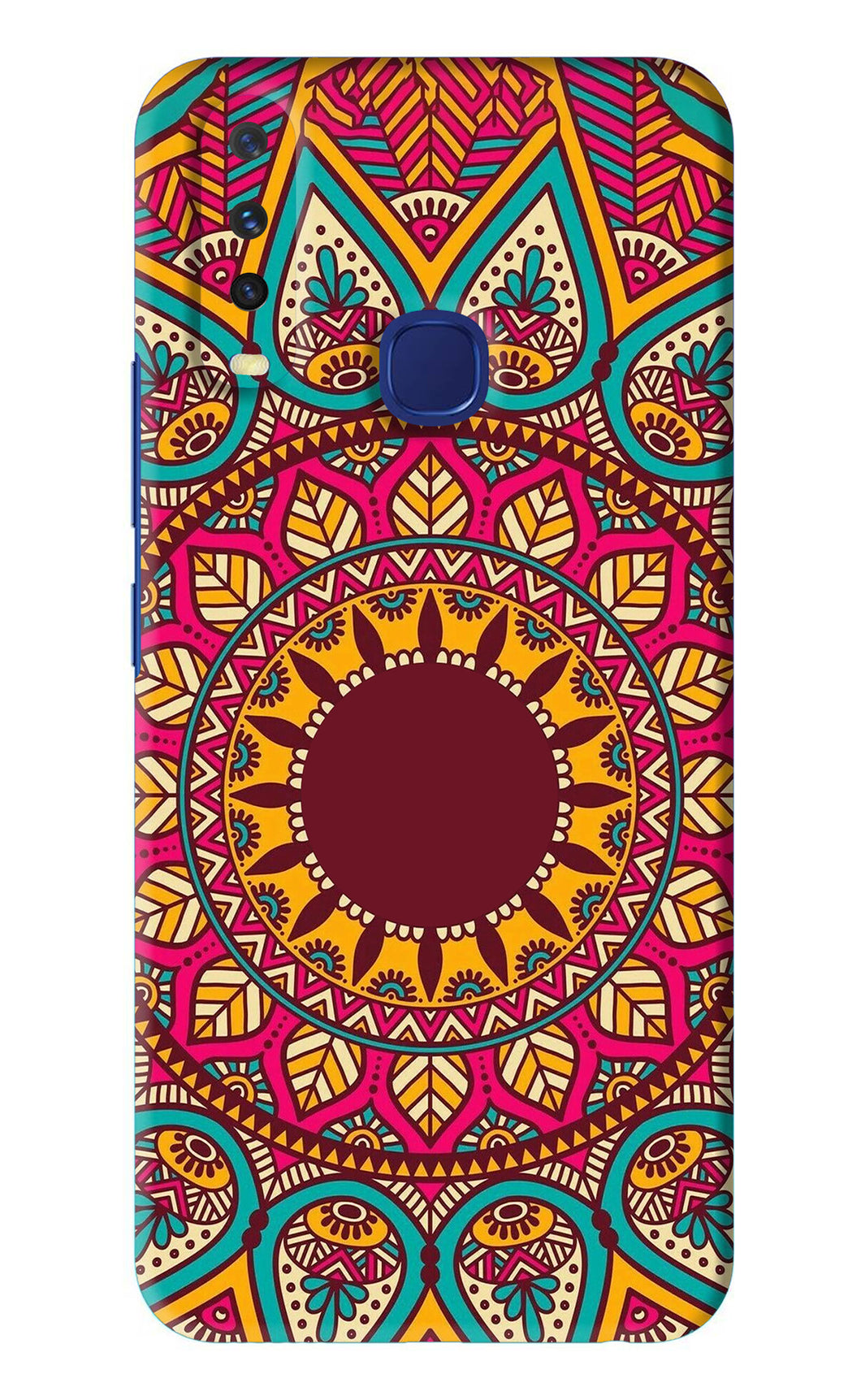 Mandala Pattern 1 Vivo U10 Back Skin Wrap