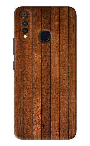 Wooden Artwork Bands Vivo U20 Back Skin Wrap