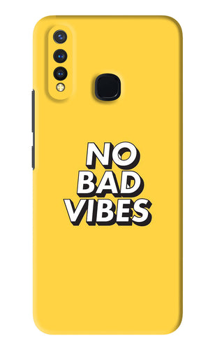 No Bad Vibes Vivo U20 Back Skin Wrap