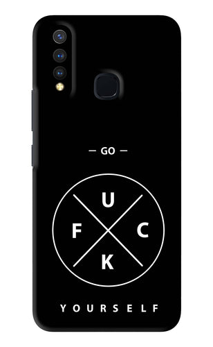 Go Fuck Yourself Vivo U20 Back Skin Wrap