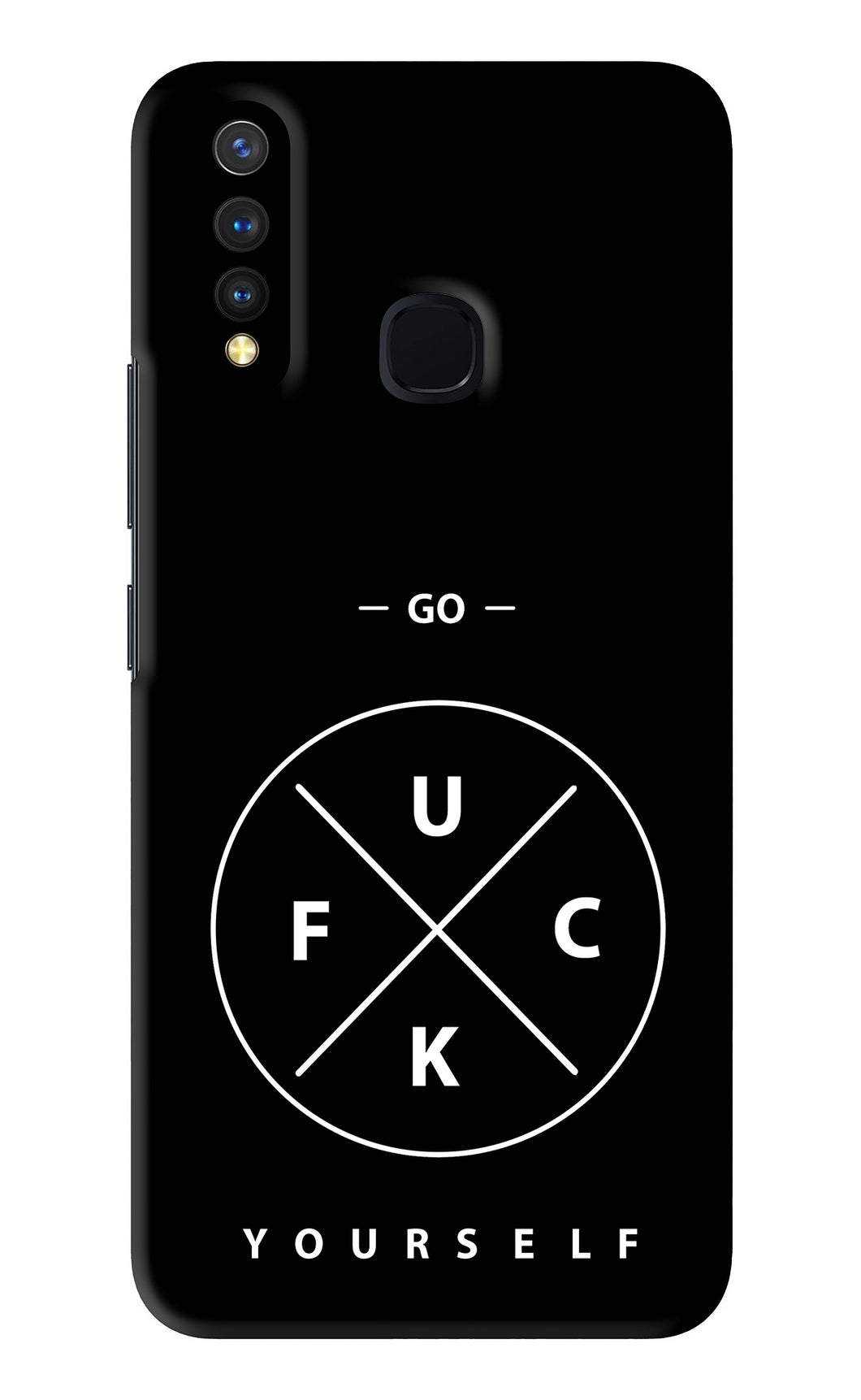 Go Fuck Yourself Vivo U20 Back Skin Wrap