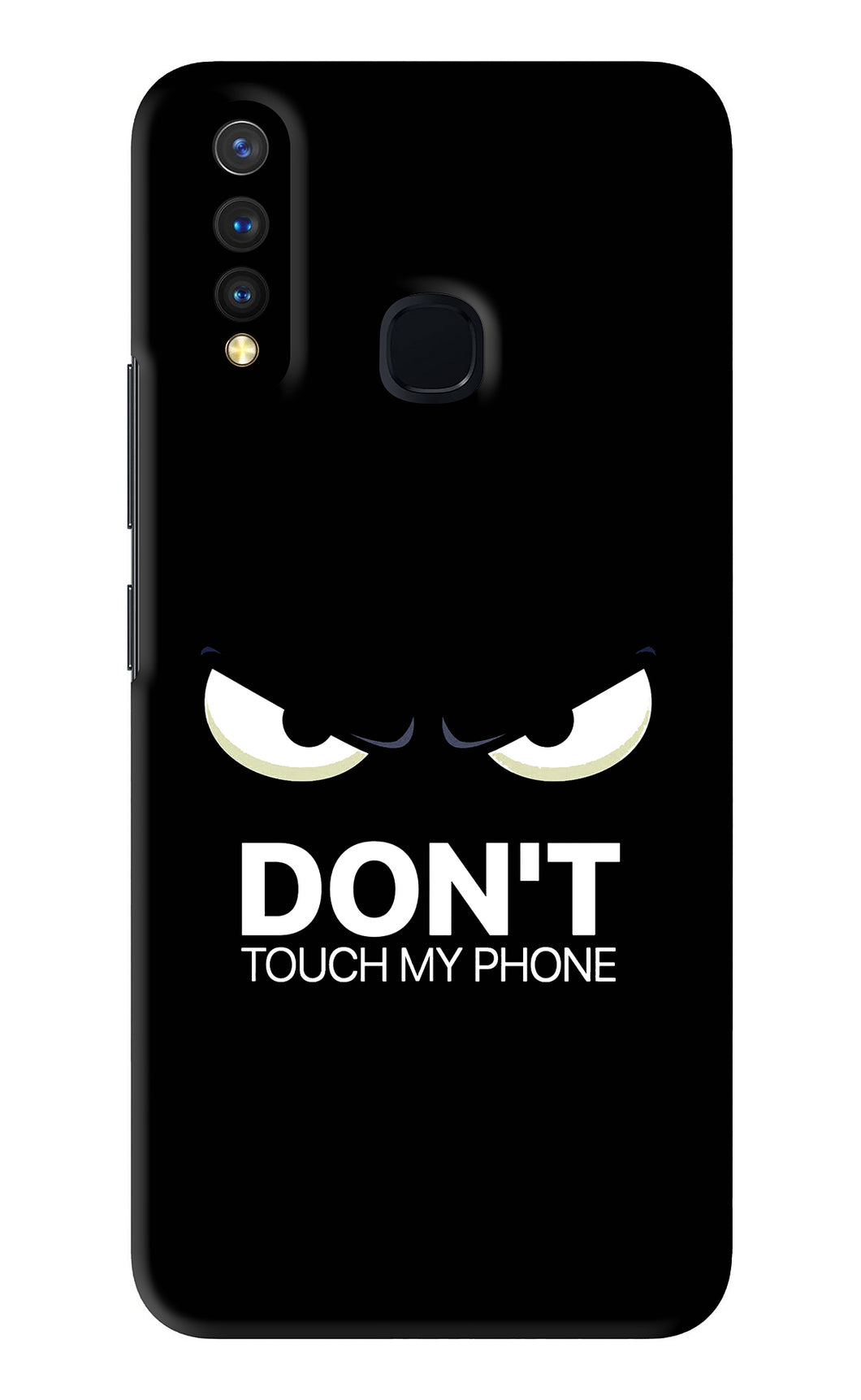 Don'T Touch My Phone Vivo U20 Back Skin Wrap