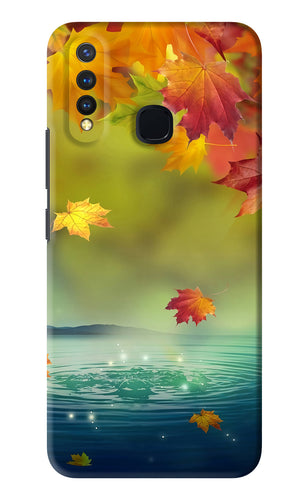 Flowers 1 Vivo U20 Back Skin Wrap