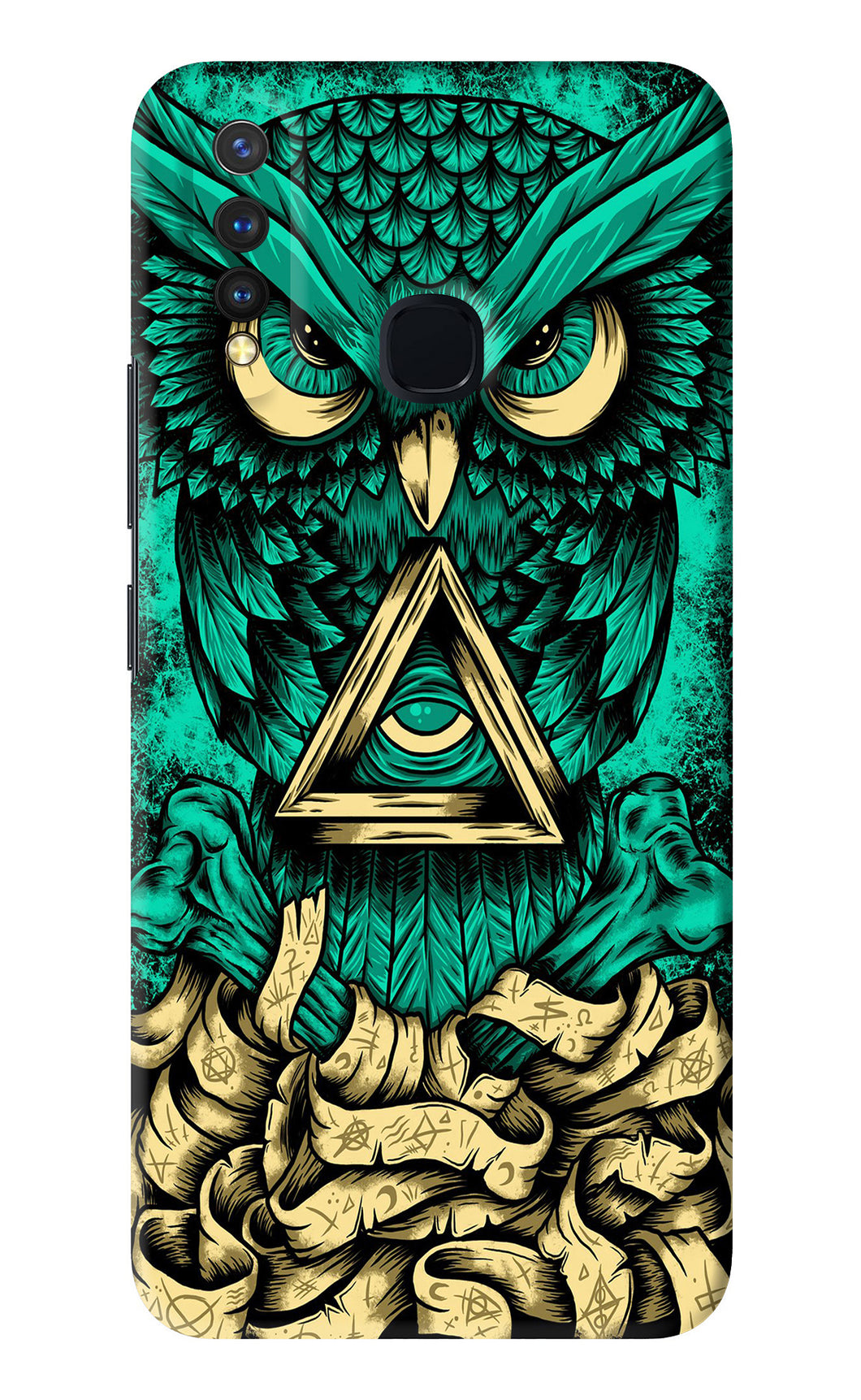 Green Owl Vivo U20 Back Skin Wrap