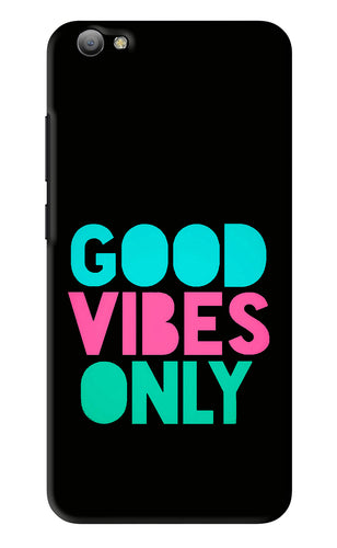 Quote Good Vibes Only Vivo V5 Back Skin Wrap