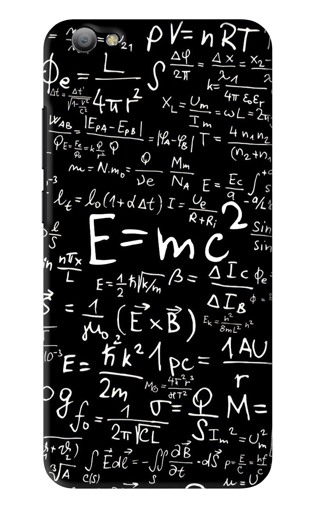 Physics Albert Einstein Formula Vivo V5 Back Skin Wrap