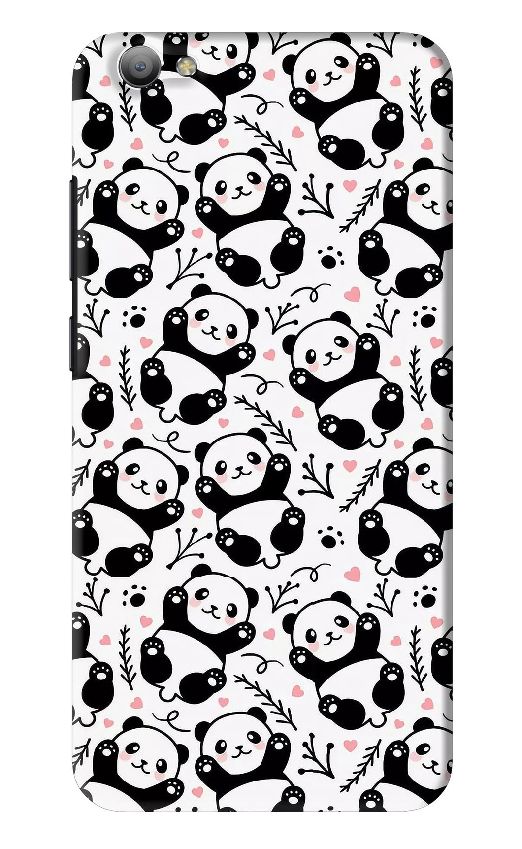 Cute Panda Vivo V5 Back Skin Wrap