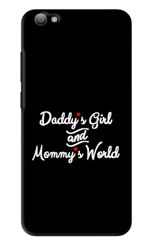 Daddy's Girl and Mommy's World Vivo V5 Back Skin Wrap