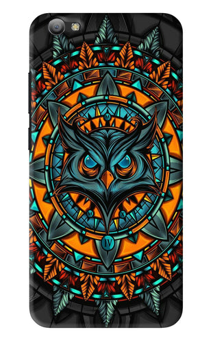 Angry Owl Art Vivo V5 Back Skin Wrap