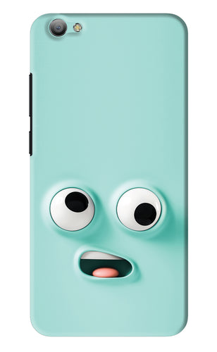 Silly Face Cartoon Vivo V5 Back Skin Wrap