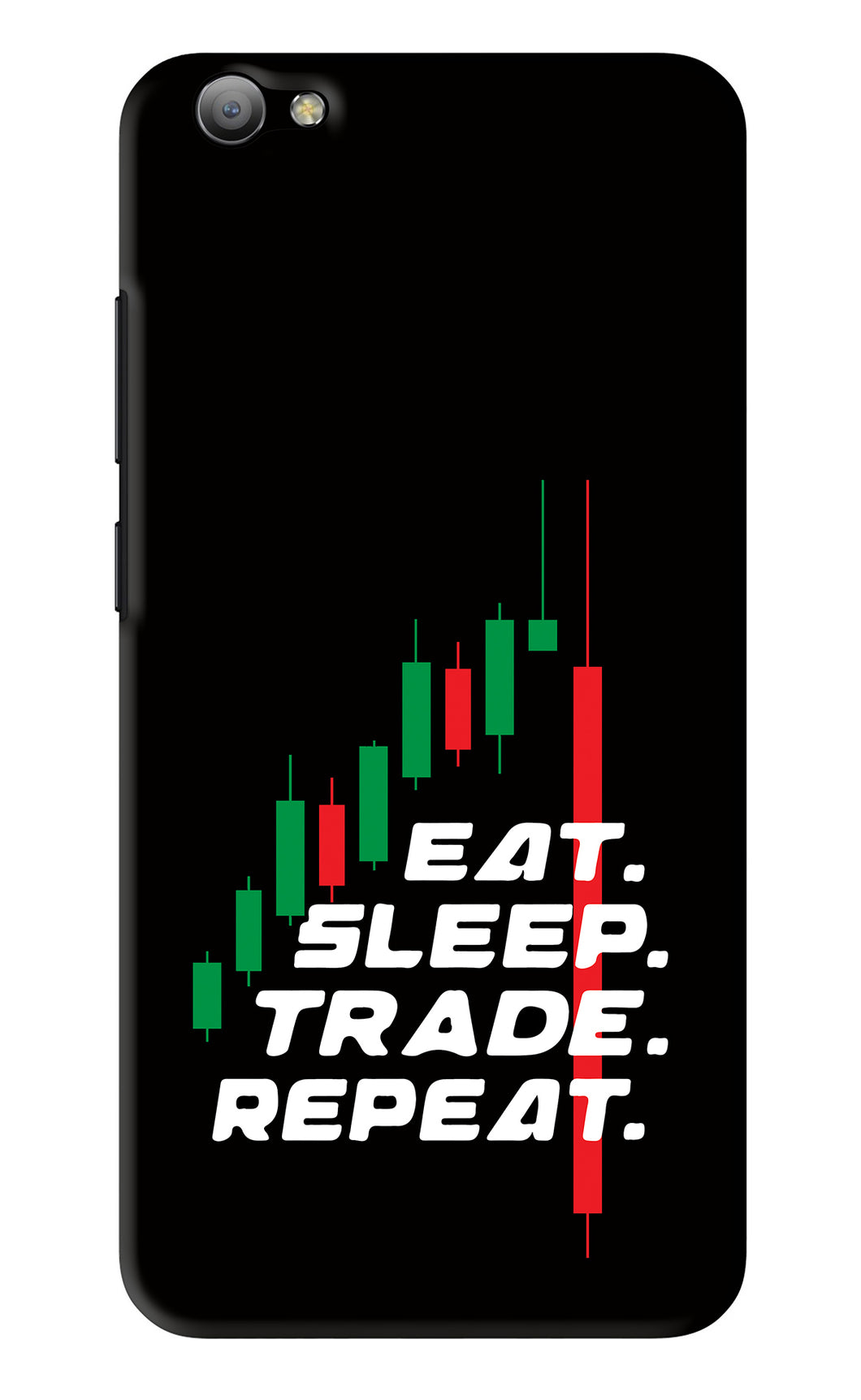 Eat Sleep Trade Repeat Vivo V5 Back Skin Wrap