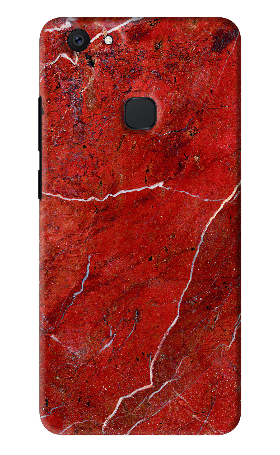 Red Marble Design Vivo V7 Back Skin Wrap