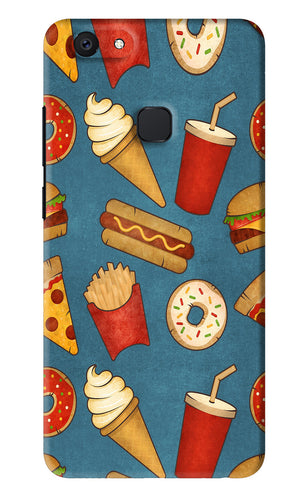 Foodie Vivo V7 Back Skin Wrap