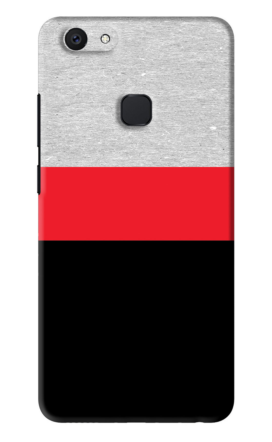 Tri Color Pattern Vivo V7 Back Skin Wrap