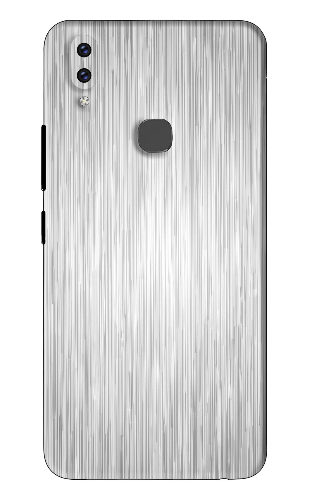 Wooden Grey Texture Vivo V9 Back Skin Wrap