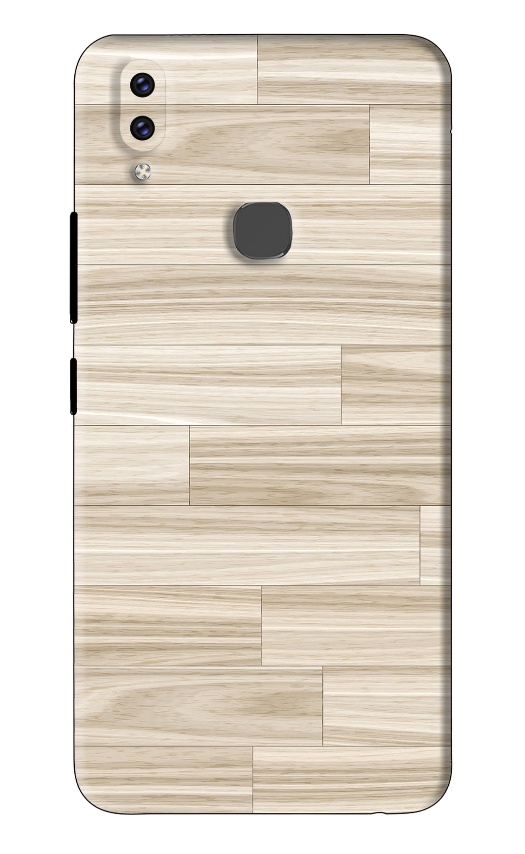 Wooden Art Texture Vivo V9 Back Skin Wrap