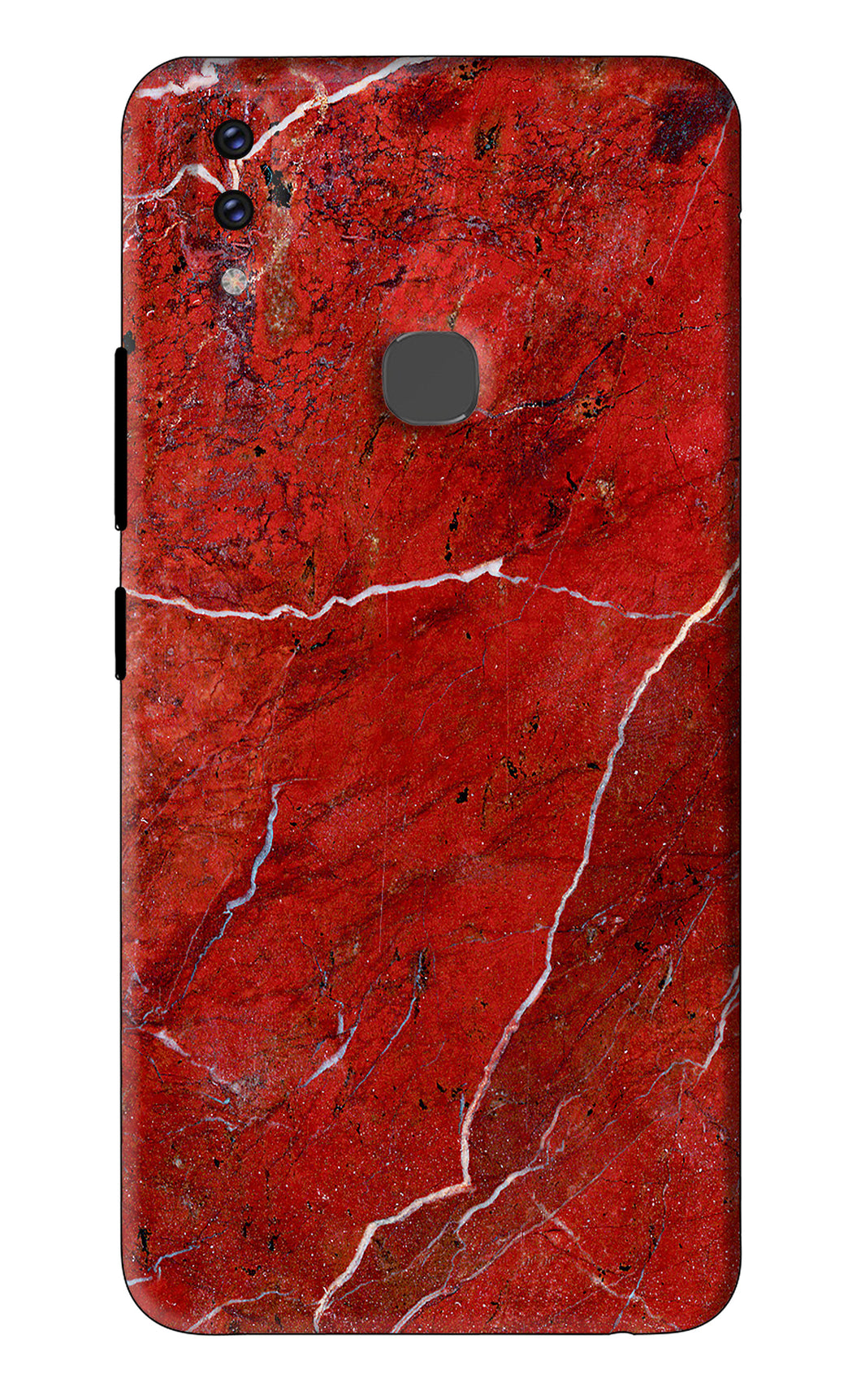 Red Marble Design Vivo V9 Back Skin Wrap