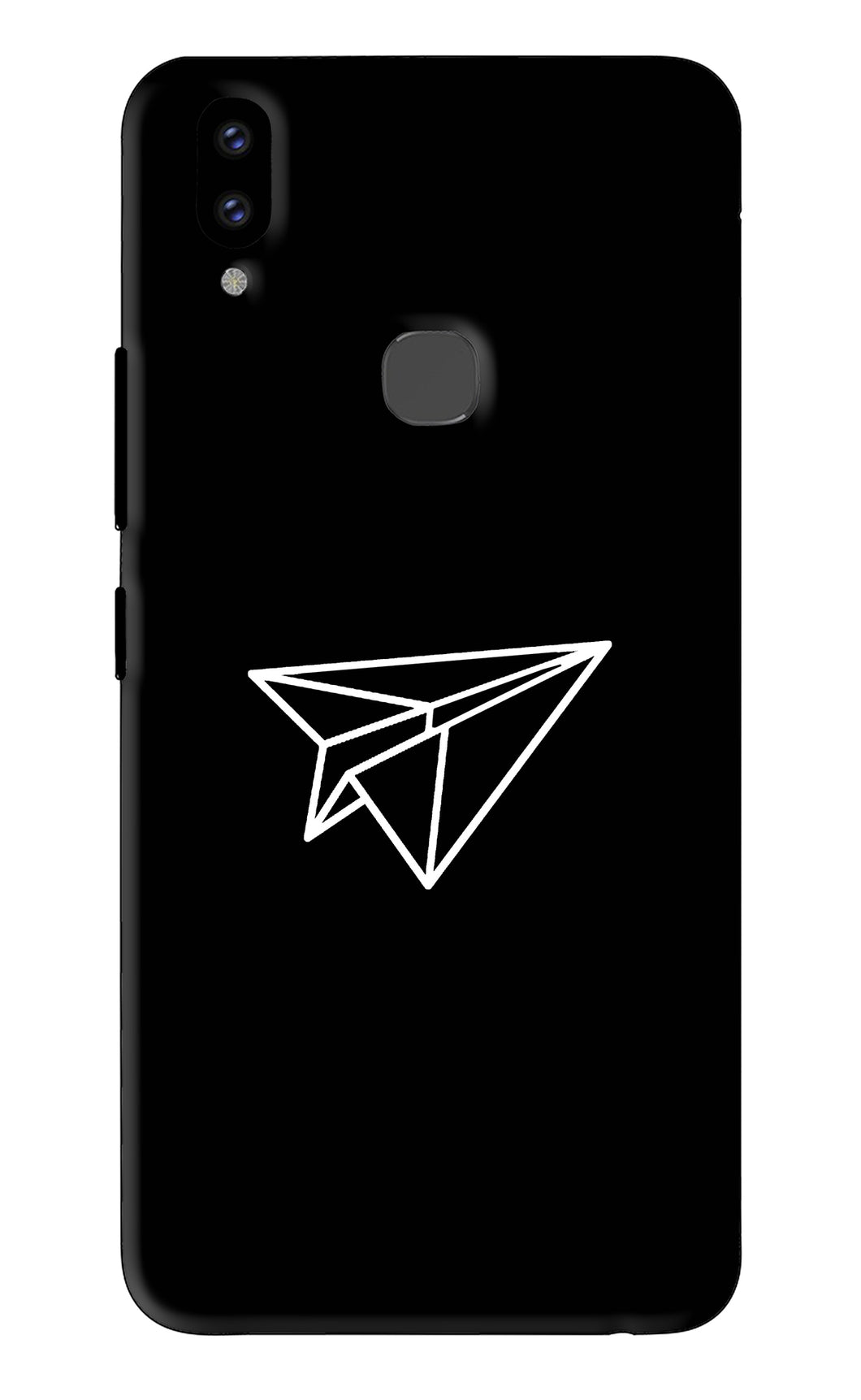 Paper Plane White Vivo V9 Back Skin Wrap