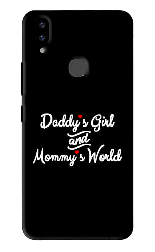Daddy's Girl and Mommy's World Vivo V9 Back Skin Wrap