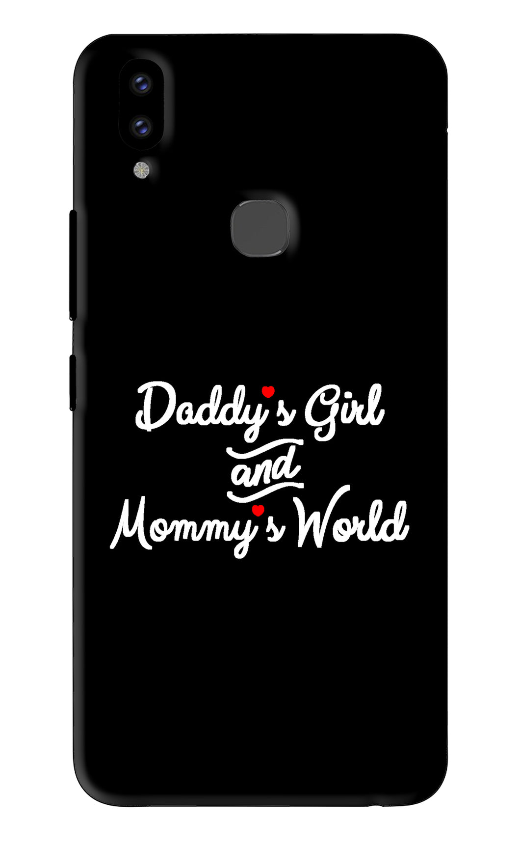 Daddy's Girl and Mommy's World Vivo V9 Back Skin Wrap