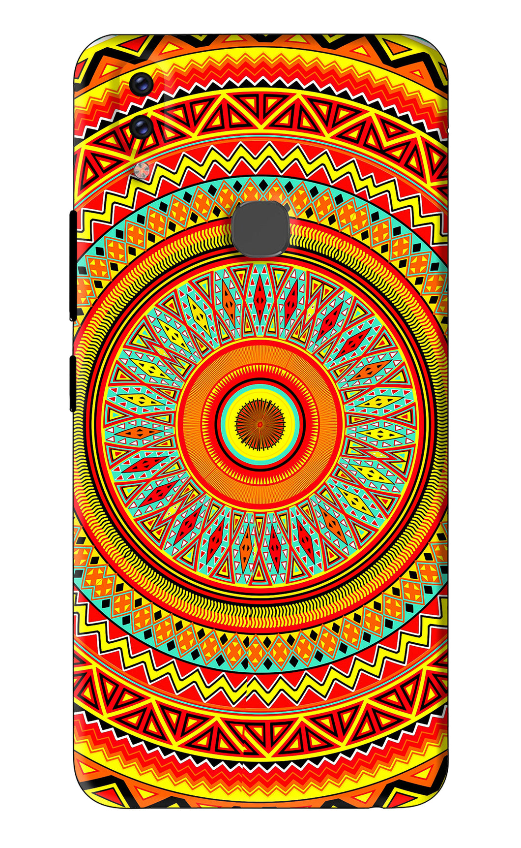 Mandala Pattern Vivo V9 Back Skin Wrap