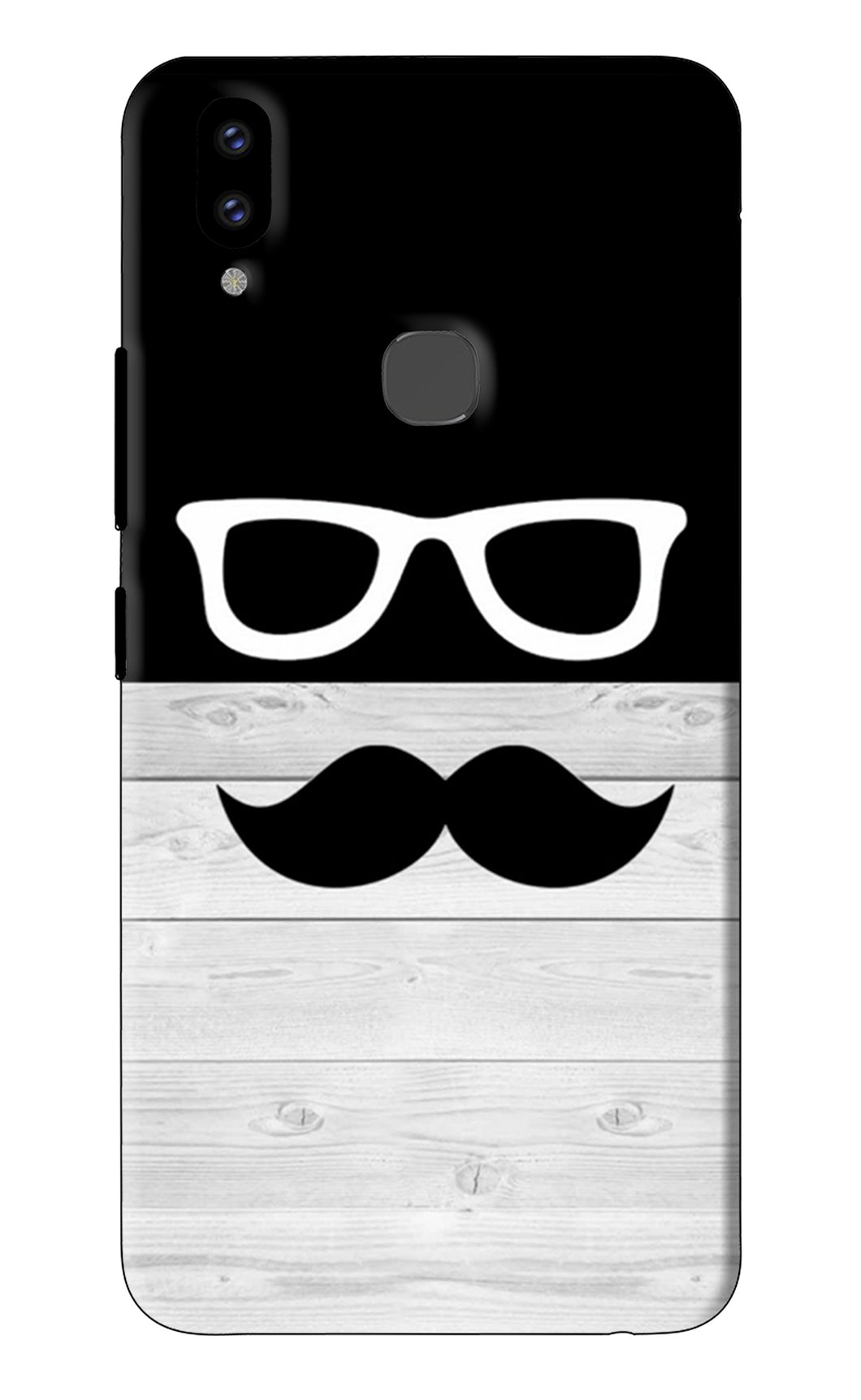 Mustache Vivo V9 Youth Back Skin Wrap