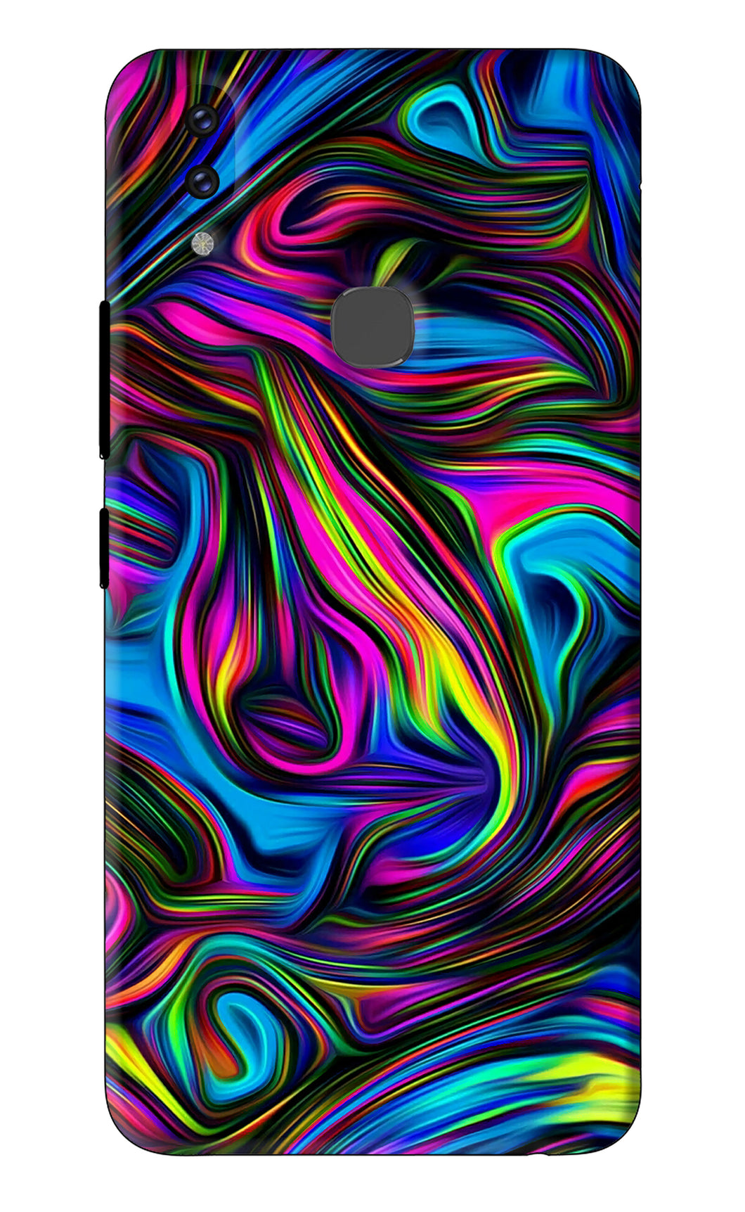 Abstract Art Vivo V9 Youth Back Skin Wrap