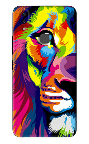 Lion Half Face Vivo V9 Youth Back Skin Wrap