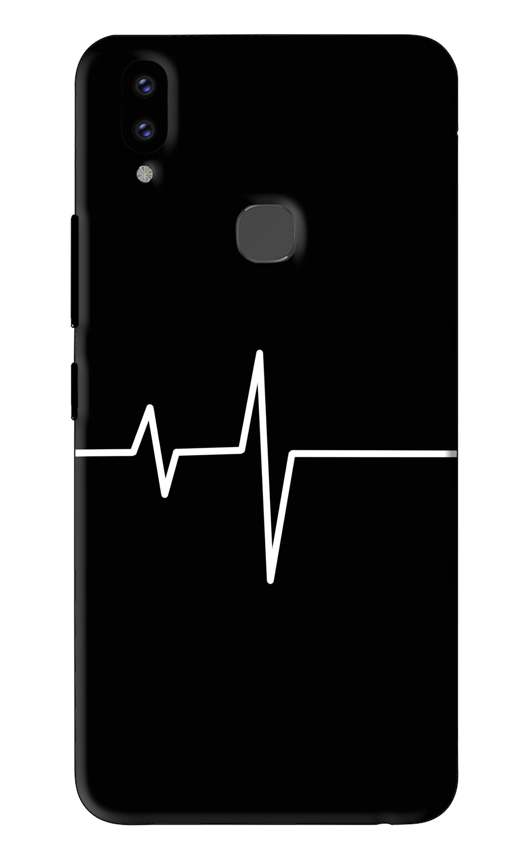 Heart Beats Vivo V9 Youth Back Skin Wrap