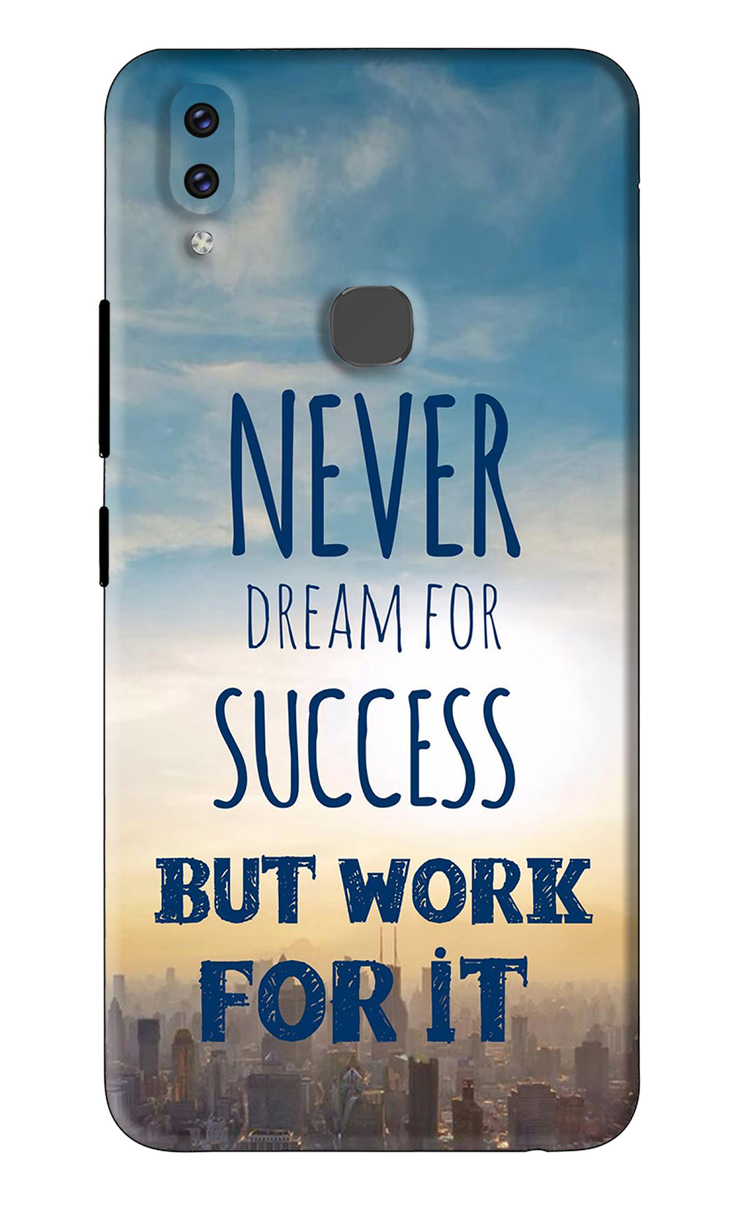 Never Dream For Success But Work For It Vivo V9 Youth Back Skin Wrap