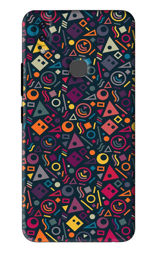 Geometric Abstract Vivo V9 Youth Back Skin Wrap