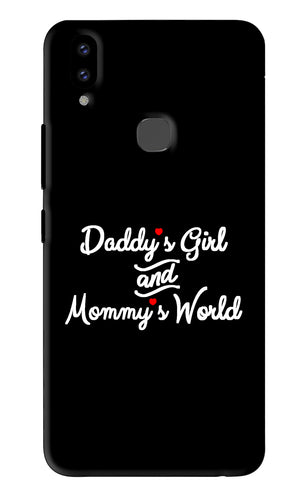 Daddy's Girl and Mommy's World Vivo V9 Youth Back Skin Wrap