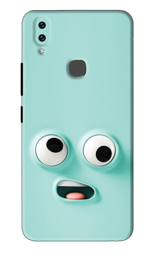 Silly Face Cartoon Vivo V9 Youth Back Skin Wrap