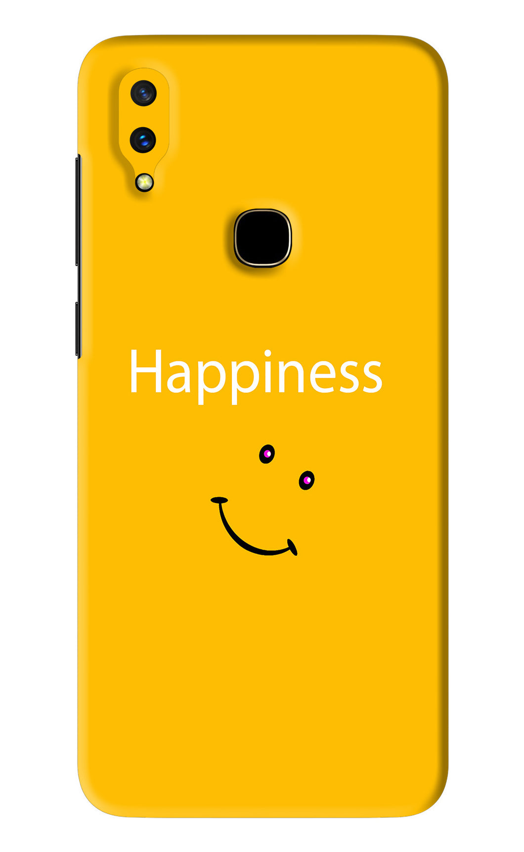 Happiness With Smiley Vivo V11 Back Skin Wrap