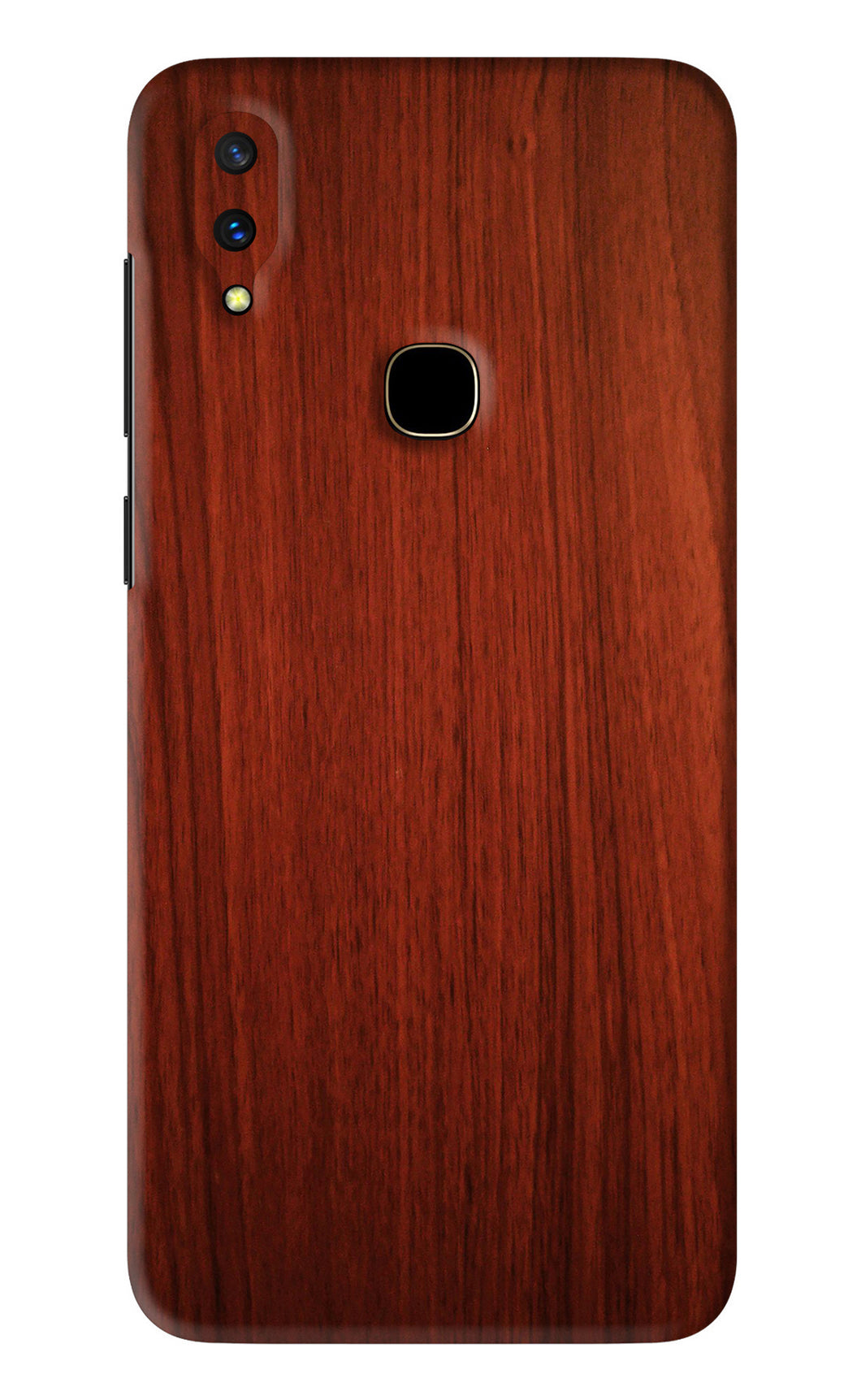 Wooden Plain Pattern Vivo V11 Back Skin Wrap