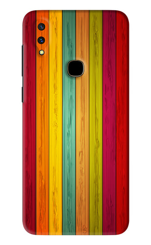 Multicolor Wooden Vivo V11 Back Skin Wrap